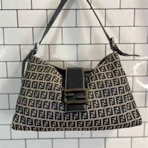 borsa fendi zucca tracolla|pochette donna fendi.